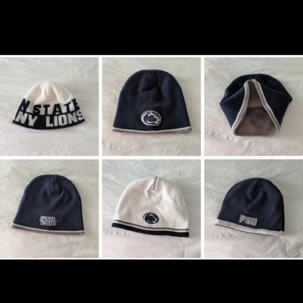 3 Penn State Beanie Hat BUNDLE!